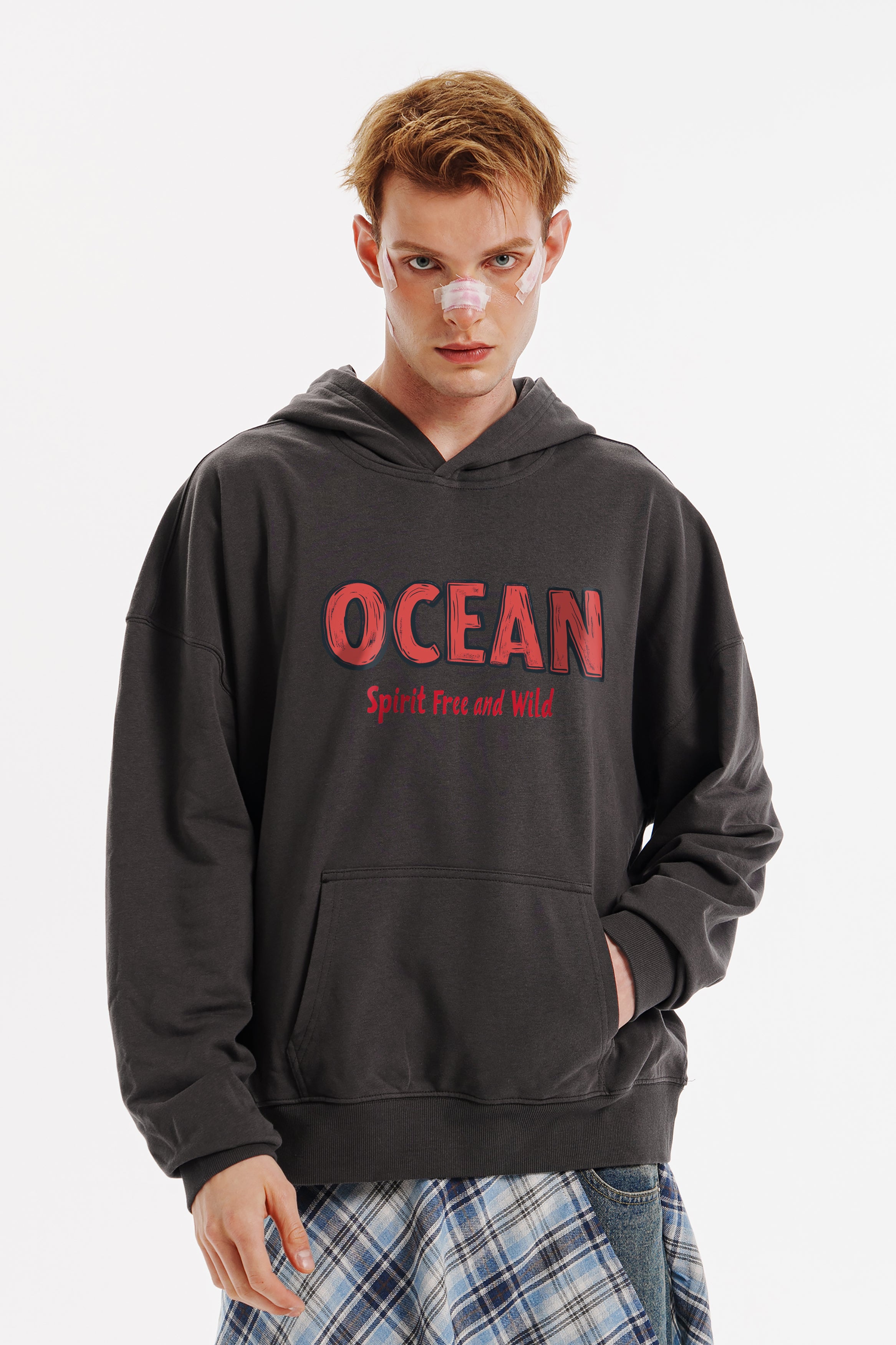 Hoodie Ocean Collection Men （Scarlet Remnant）