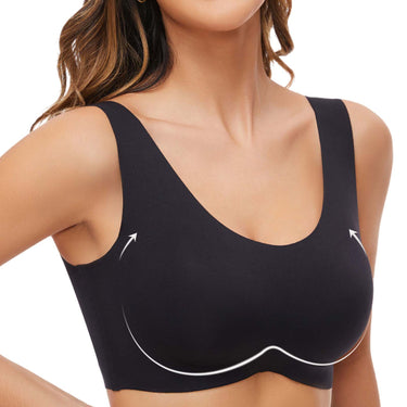 5590 Comfort Seamless Bras for Women, Full Coverage with Lightly Lined Wirefree Pullover T-Shirt Bra