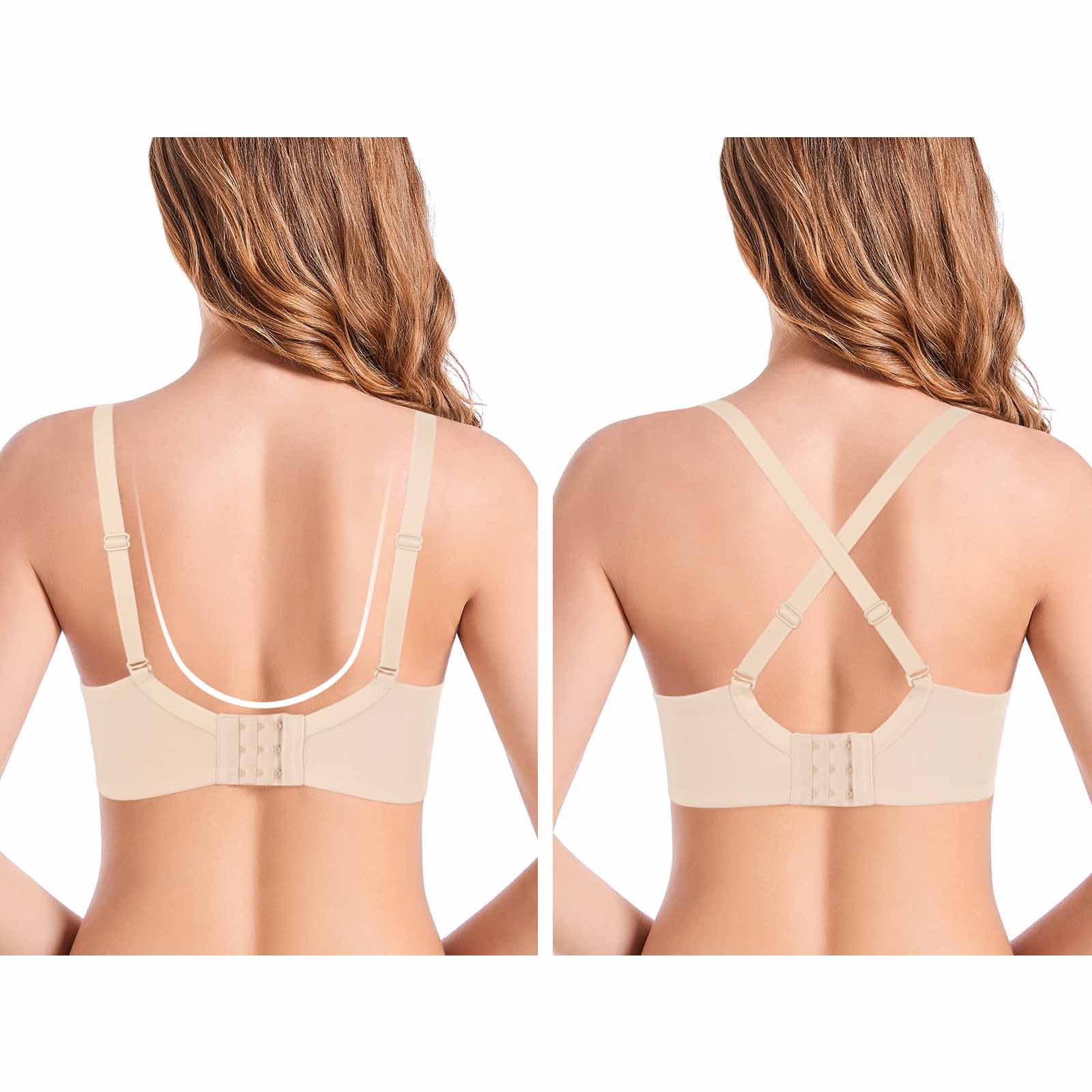 Vgplay New Sexy Plunge Push Up Bras For Women Deep V Bra Front